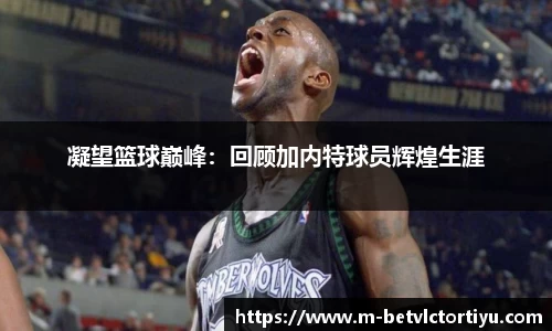 凝望篮球巅峰：回顾加内特球员辉煌生涯