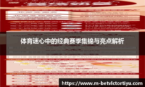 体育迷心中的经典赛季集锦与亮点解析